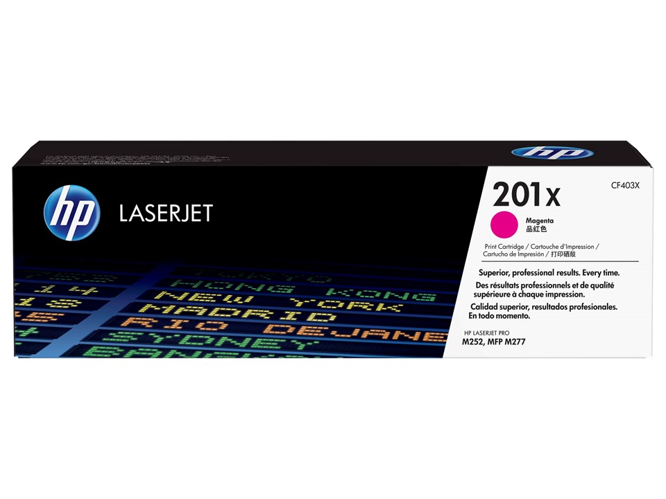 HP Original LaserJet Toner 201X, Magenta