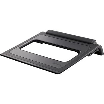 CHOIIX Notebooksstöd med Cooler för 17 bärbar 2x60mm fläkt, slim