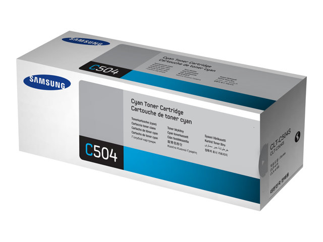 Samsung CLT-C504S, Cyan för CLP-415N, 415NW; CLX 4195FN, 4195FW, 4195N; Xpress C1810W, C1860FW