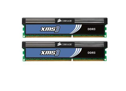 Corsair XMS3 8GB DDR3 PC3-10600 1333MHz (CMX8GX3M2A1600C9) (2x4GB)