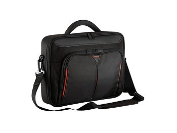 (CN418EU-71 )Targus Classic+ Briefcase, Black, fits 17''-18'' Laptops