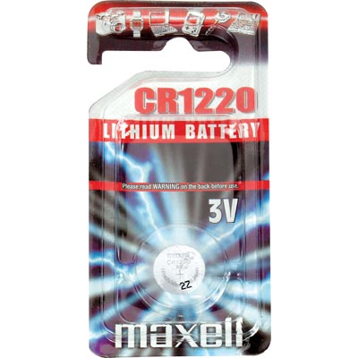 Maxell KNAPPCELLSBATTERI CR1220 3V