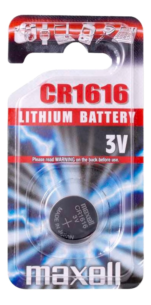 Maxell Batteri Lithium Cell CR1616  3V , 55mAh