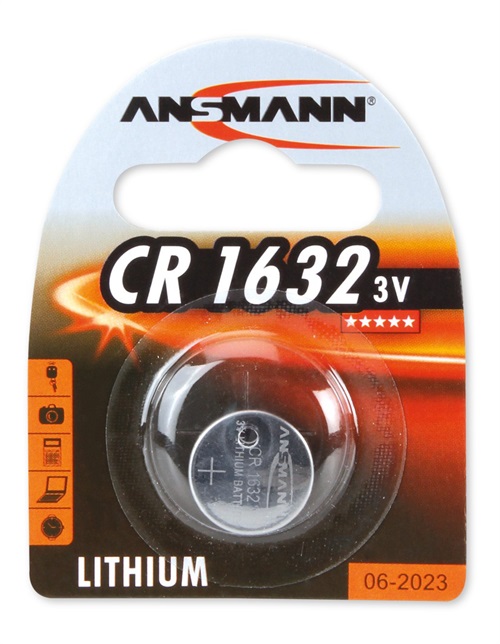 ANSAMANN KNAPPCELLSBATTERI CR1632