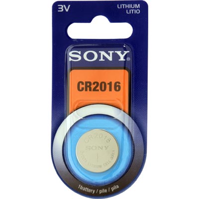Sony Batteri Lithium Cell CR2016  3V , 70mAh