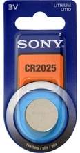SONY Lithium batteri CR2025 3Volt 1-pack
