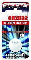 Maxell Batteri Lithium Cell CR2032  3V , 200mAh