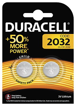 Duracell KNAPPCELLSBATTERI CR2032 3V