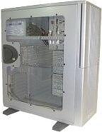 Chieftec SBX-SL, Side Panel with Widndow, med 80X80 fläkt, Passar BX-Serien, Silver