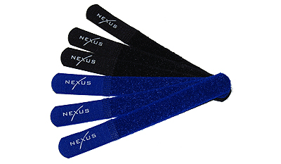 Nexus Self fastening Cable Ties 6 st i packningen, Kabelstrips