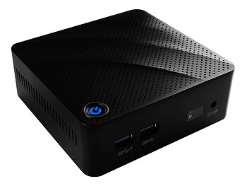 MSI Cubi-N Mini-PC, Pentium N5000 Quad Core, 4GB RAM, 256GB SSD, WiFi, Windows 10 Home