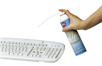 Komprimerad(D-400B) gas i sprayburk, (typ tryckluft) 400ml