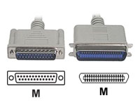 Skrivarkabel Parallell Hög kvalitativ , 10M, IEEE 1284 , 25Polig han till 25Cen