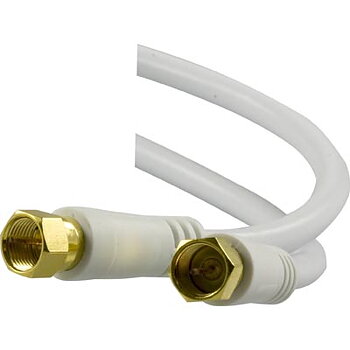 Koaxial Patchkabel F-Kontakt ha-ha RG6 1M, för comhem modem & Parabell
