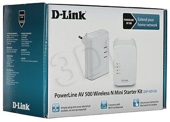 DLINK Mini Powerline AV500 Wirel.N Kit