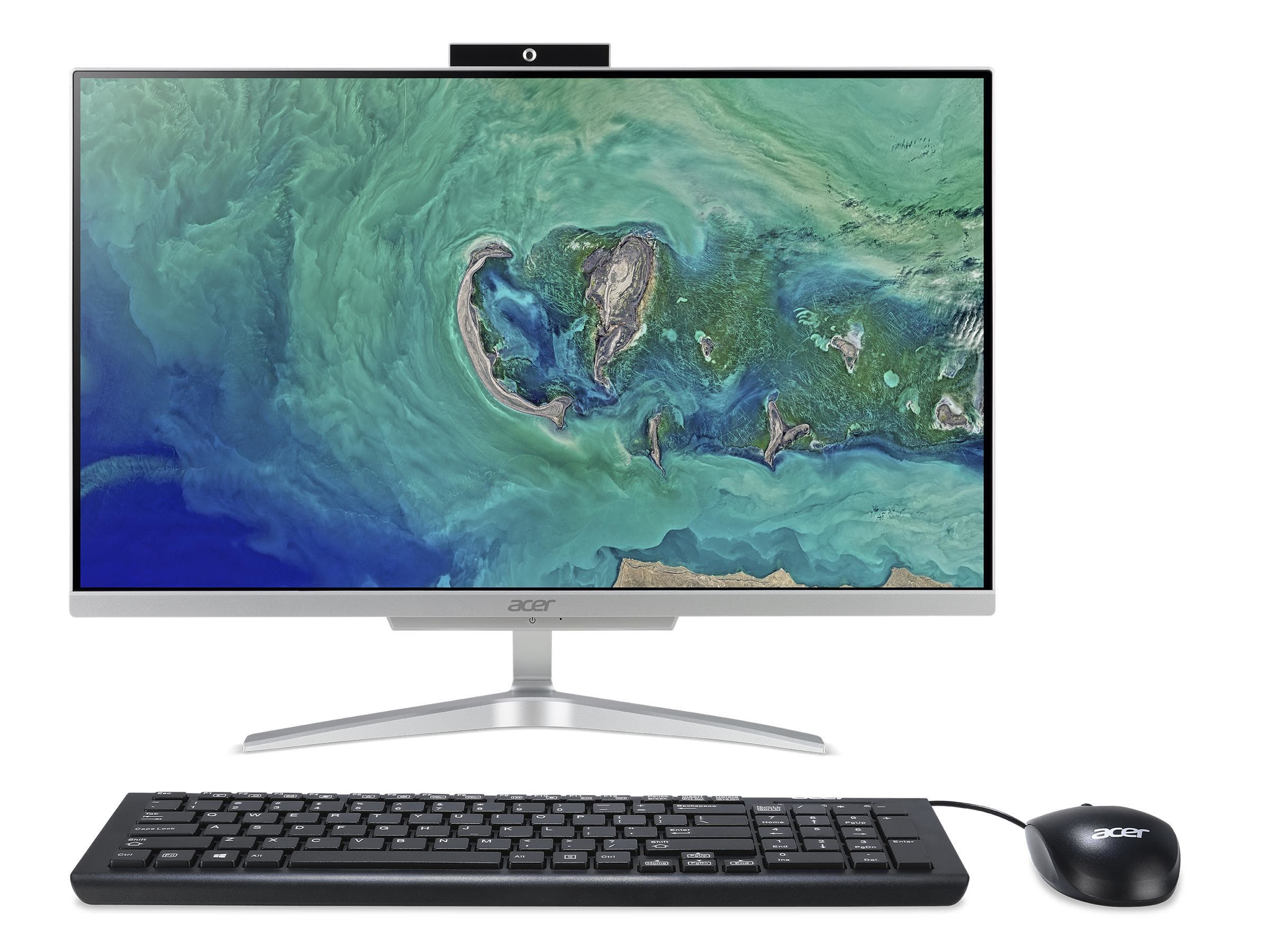 Acer Aspire C24-865 Allt i Ett AiO 23,8 FHD, Core i3, 4GB, 128GB SSD, Wifi, Win10