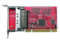 PC Card Singel PCI Bus Host adapter, PCMCIA/PC Card Läsare