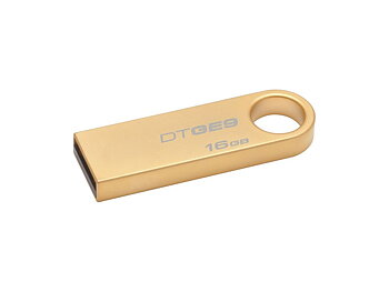 Kingston DataTraveler GE9 - USB flash-enhet - 8GB - USB 2.0 - champagne