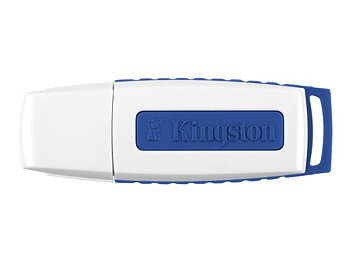 Kingston DataTraveler G3 - USB flash-enhet - 8 GB - vit, gul