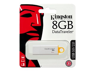 KINGSTON 8GB USB 3.1/3.0/2.0 DataTraveler DTIG4/8GB