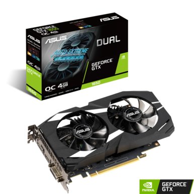 ASUS GeForce GTX 1650 Dual,4GB GDDR5, Turing