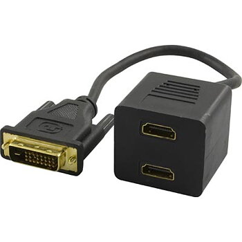 DVI adapter, Dual Link 1XDVI-I ha till 2 HDMI hona