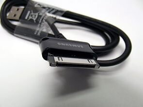 Samsung (ECB-DP4ABE-OEM) USB Kabel för Galaxy Tab, Svart OEM