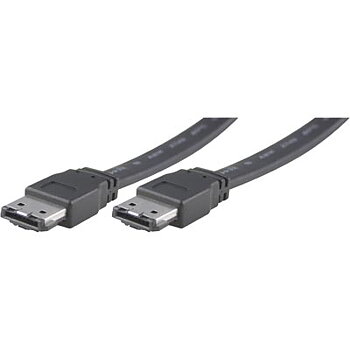 eS-ATA kabel externt, rak-rak , Hanne-Hanne(Plug-Plug), 7Pin, Längd  2M