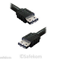 E-SATA Kabel, Koppla E-sata Kabel till E-Sata kontakt 2M