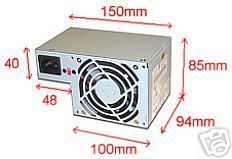 Forton Source FSP275-50BWN Mini- MicroATX nätdel 275W, PFC