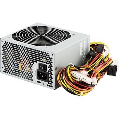 FSP, nätdel, 500W, ATX12V ver 2.2, aktiv PFC, 120mm fläkt, 80PLUS, PCI-Express