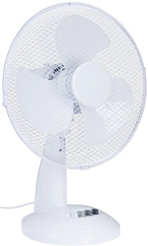 Bordsfläkt 12 (30 cm) Vit, 3 Hastigheter, 35 W, 1,5 m kabel
