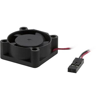 Fläkt(FT-335) 25X25X10mm med 3 Pin små kontakter, Temo. Sensor