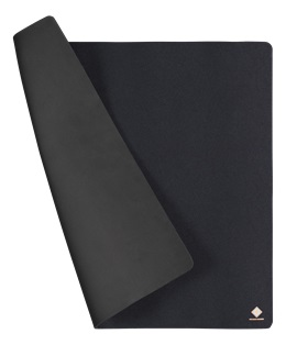 DELTACO GAMING Mousepad XL, 45x40cm, SBR-gummmi, tygbeklädd yta, svart