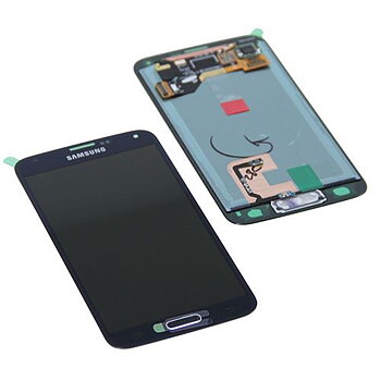 Samsung Galaxy S5 G900F, Black, GH97-15959B, 100% Genuine Original New LCD Display Touch Digitizer Screen