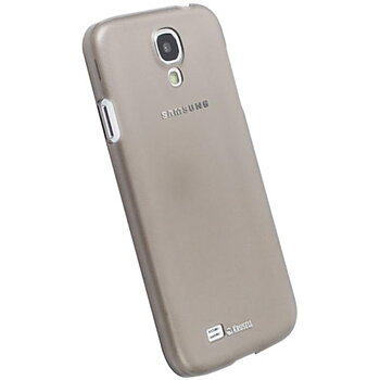 Krusell FrostCover, plastskal för Galaxy S4, semi-transparent, grå