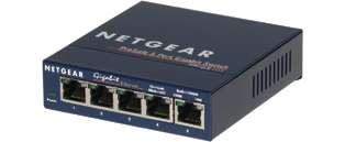 (GS105GE )Netgear GS105GE Switch, 5portar 10/100/1000 mb/s