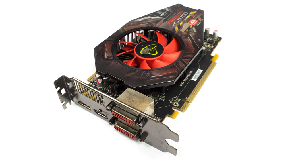 (HD-575X-YH) Begagnad Grafikkort,  Radeon HD 5750 512MB PCI-e, HDMI, DP, 2X DVI