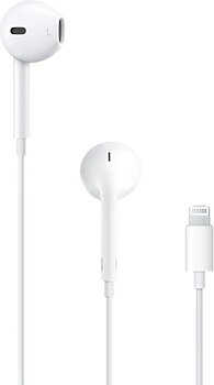 Apple EarPods with Lightning connector,Apple EarPods med fjärrkontroll, mikrofon och Lightning-kontakt