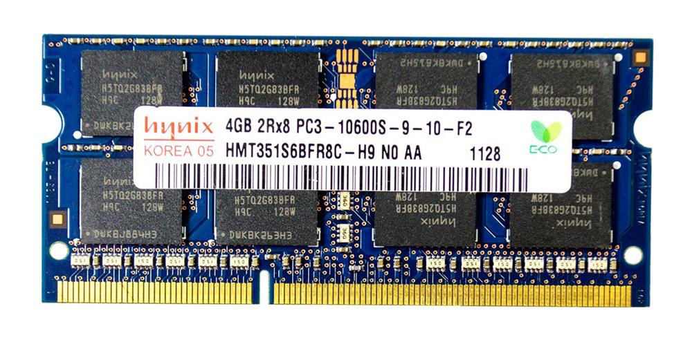 HMT351S6BFR8C - SK Hynix 4GB DDR3-10600s SODIMM/ 1333Mhz, För bärbar