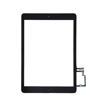 IPad Air glas komplett, svart - OEM