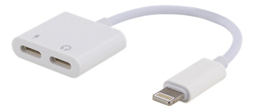 Lightning to Dual Lightning adapter, 0,1m