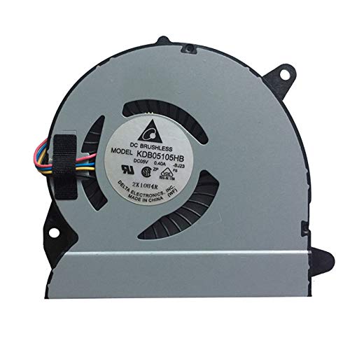 KDB05105HB, Orignal CPU Cooling Fan for ASUS UX32 UX32A UX32LA UX32LN UX32VD KDB05105HB CF55 KDB05105HB CF54 KDB05105HB-CB48 CB47 L + R(Använt)