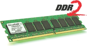 DDR2 Minne 667MHz/PC5300, 2048MB, 240Pin, Kingston Original
