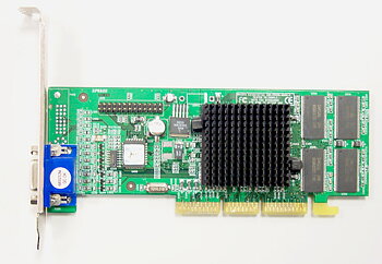 BEG. NVidia GeForce2 MX 32MB Videominne med VGA samt TV-utgång