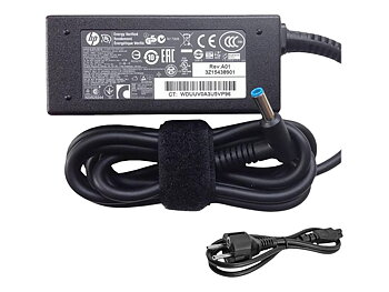 (L25296-001 )HP AC adapter till HP bärbar dator, Smart 4,5mm 19,5V 2,31A 45W ( 741727-001)