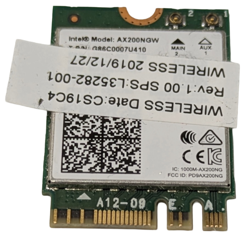 Wifi-Kort för HP ProBook 650 G5 (Använt) (L35282-001)<br />