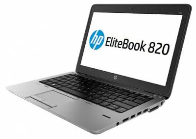 Renovrerad bärbar dator, HP EliteBook 820 G3,12.5 HD, Intel Core i5, 16GB DDR4, 256GB SSD, Silver