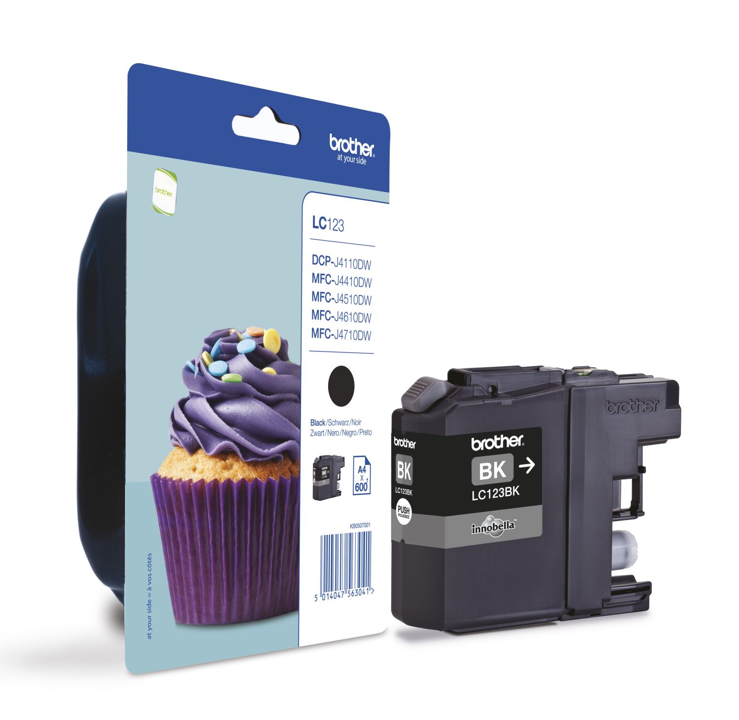 BROTHER LC123BKBPDR black Ink
