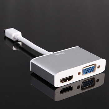 (LY192) Mini DisplayPort till HDMI och VGA